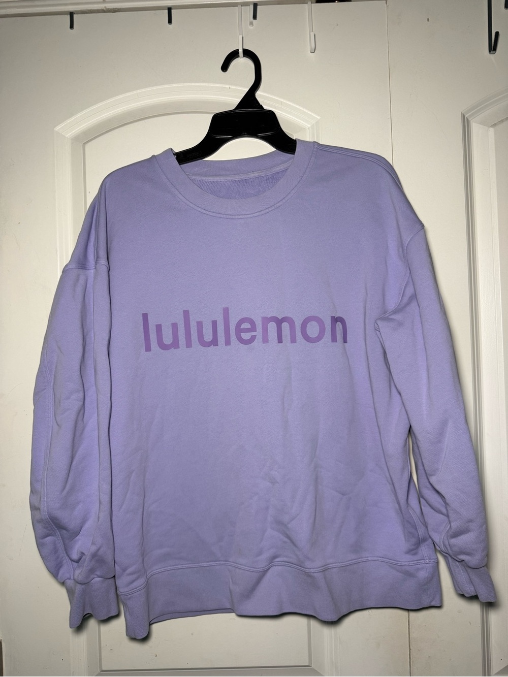 lululemon athletica Lavender Crewneck Sweatshirt